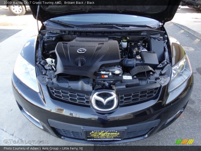 Brilliant Black / Black 2009 Mazda CX-7 Grand Touring AWD
