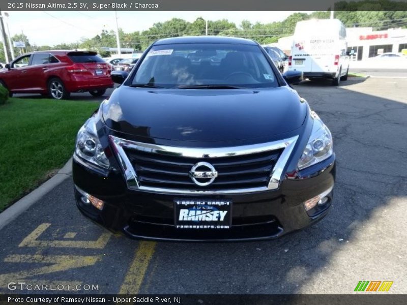 Super Black / Charcoal 2015 Nissan Altima 2.5 SV
