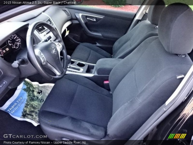 Super Black / Charcoal 2015 Nissan Altima 2.5 SV