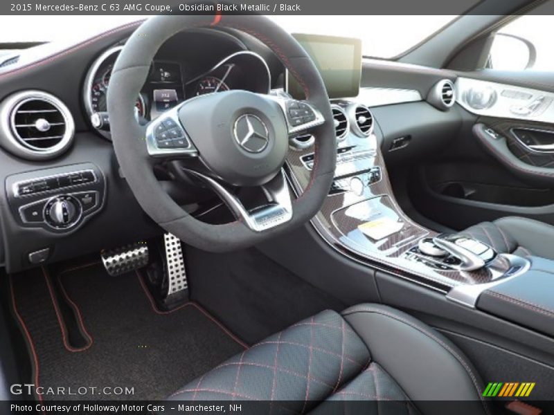  2015 C 63 AMG Coupe Black Interior