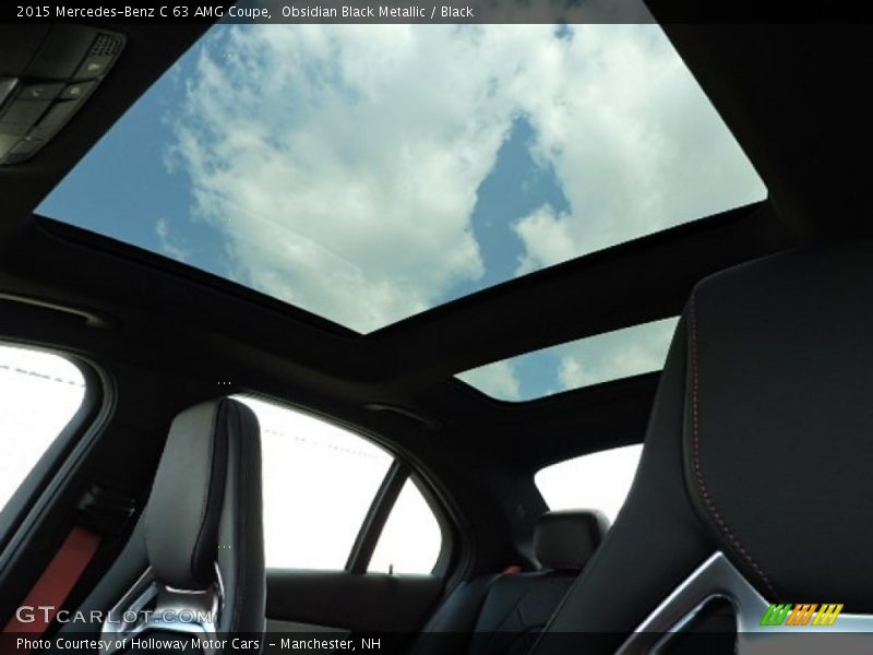 Sunroof of 2015 C 63 AMG Coupe