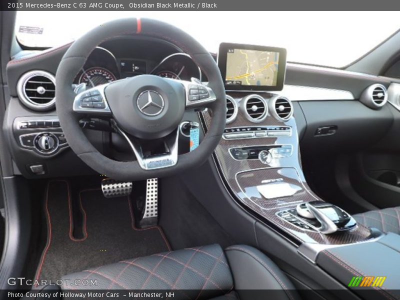 Dashboard of 2015 C 63 AMG Coupe
