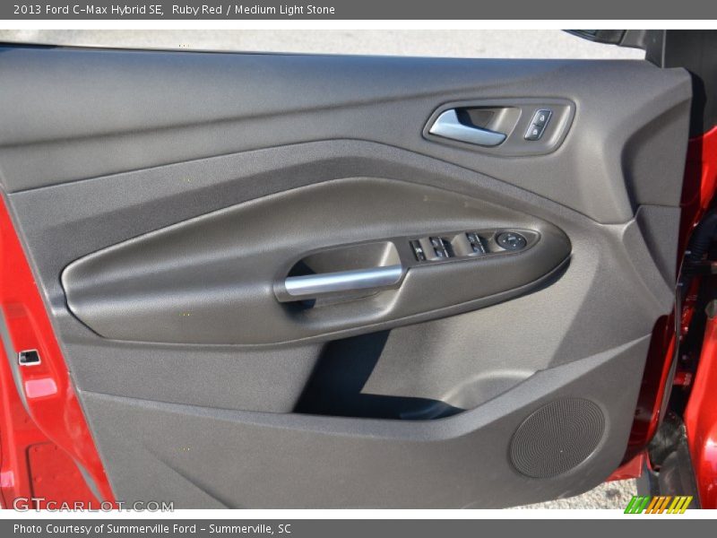 Ruby Red / Medium Light Stone 2013 Ford C-Max Hybrid SE