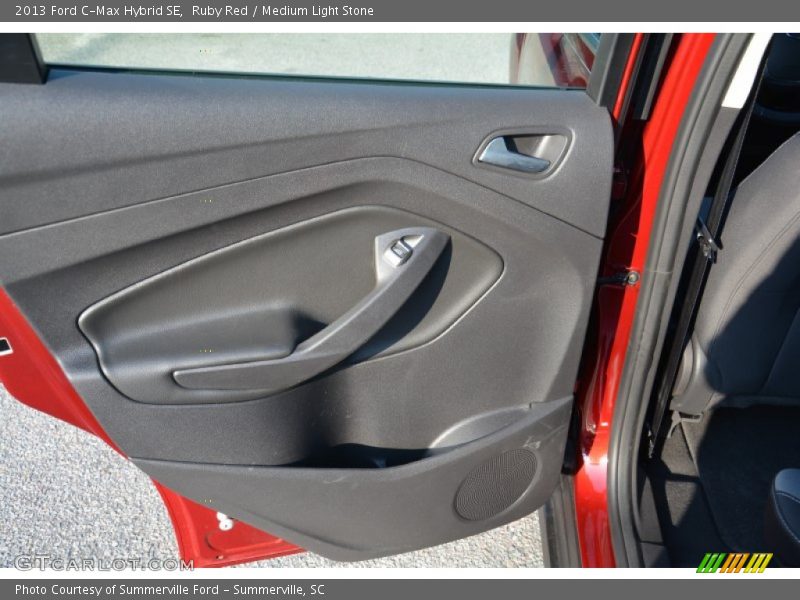 Ruby Red / Medium Light Stone 2013 Ford C-Max Hybrid SE