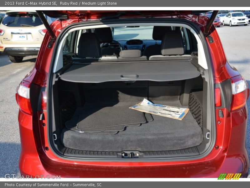 Ruby Red / Medium Light Stone 2013 Ford C-Max Hybrid SE