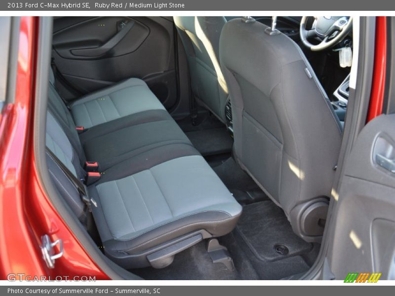 Ruby Red / Medium Light Stone 2013 Ford C-Max Hybrid SE