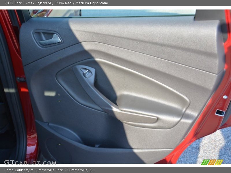 Ruby Red / Medium Light Stone 2013 Ford C-Max Hybrid SE