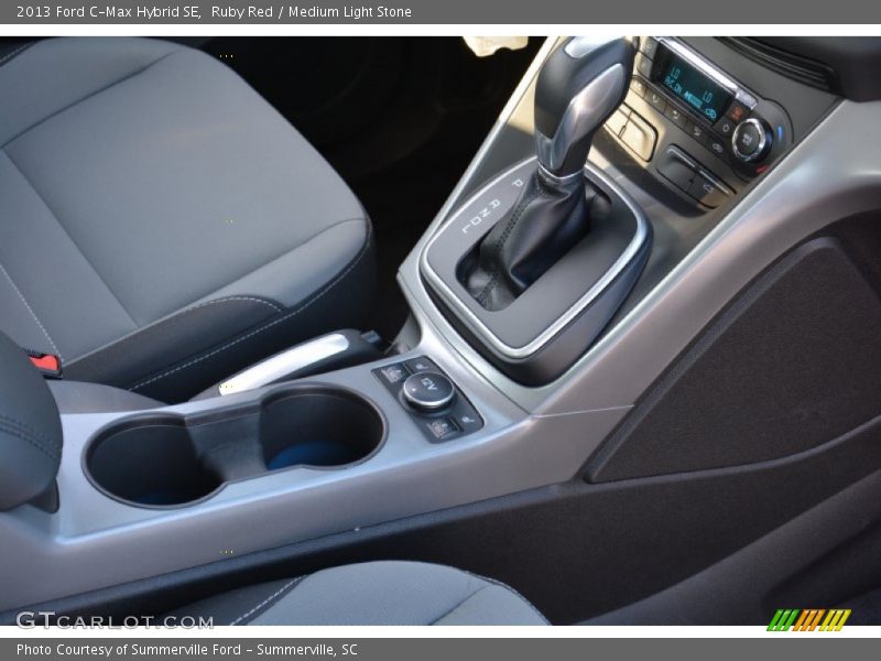 Ruby Red / Medium Light Stone 2013 Ford C-Max Hybrid SE
