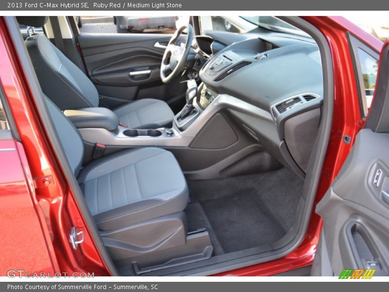 Ruby Red / Medium Light Stone 2013 Ford C-Max Hybrid SE