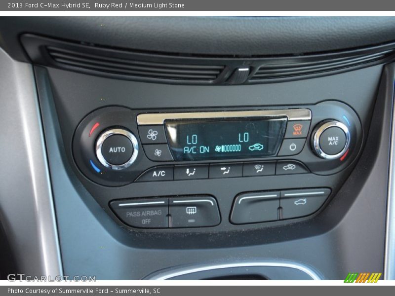 Ruby Red / Medium Light Stone 2013 Ford C-Max Hybrid SE