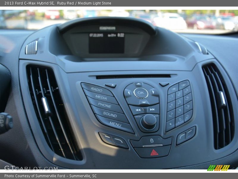 Ruby Red / Medium Light Stone 2013 Ford C-Max Hybrid SE