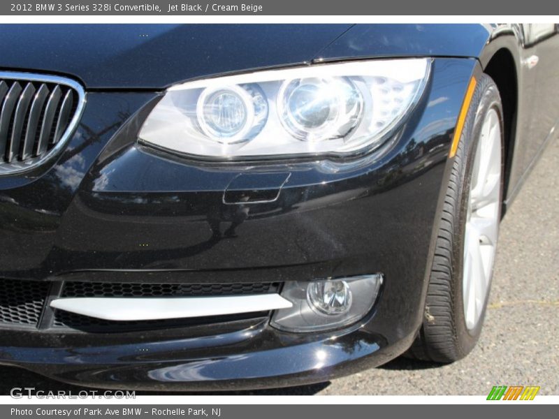 Jet Black / Cream Beige 2012 BMW 3 Series 328i Convertible