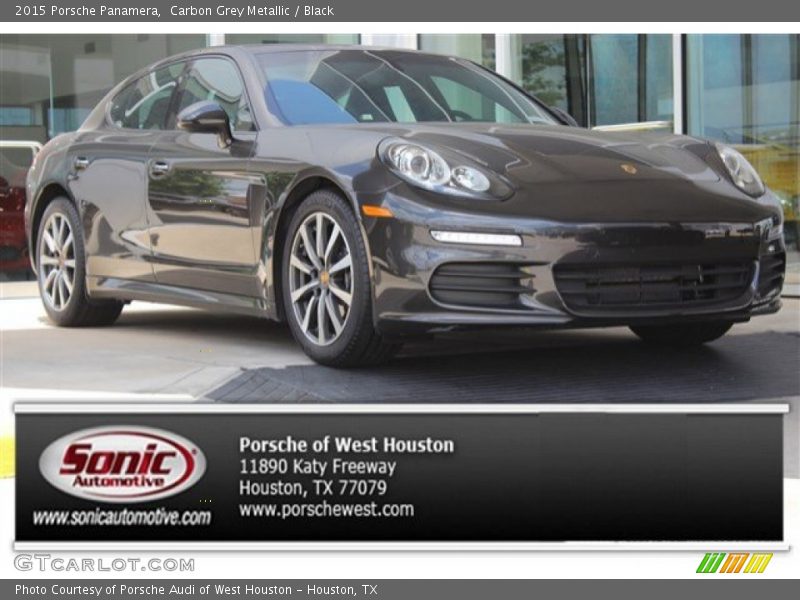 Carbon Grey Metallic / Black 2015 Porsche Panamera