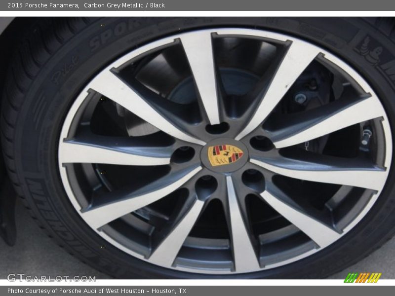 Carbon Grey Metallic / Black 2015 Porsche Panamera