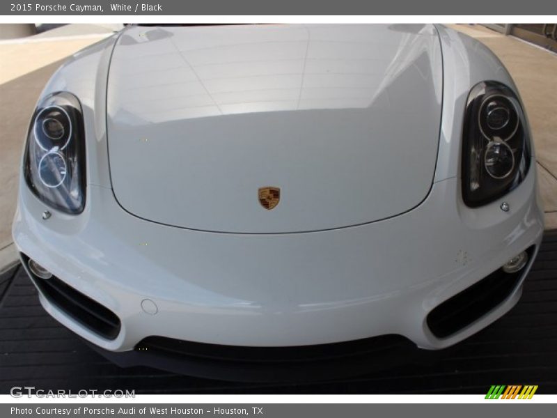 White / Black 2015 Porsche Cayman