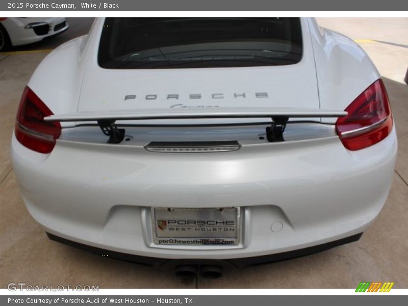 White / Black 2015 Porsche Cayman