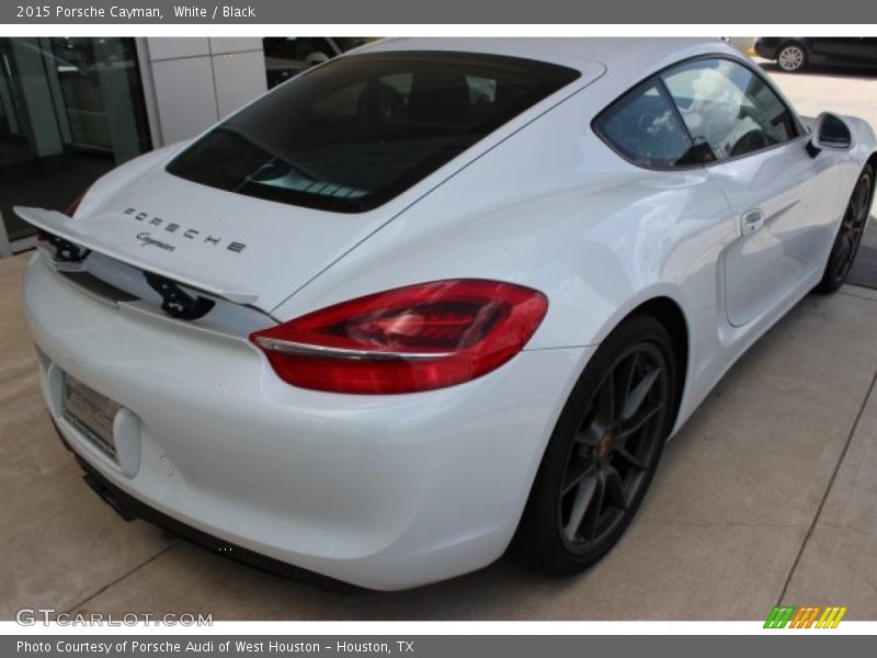 White / Black 2015 Porsche Cayman