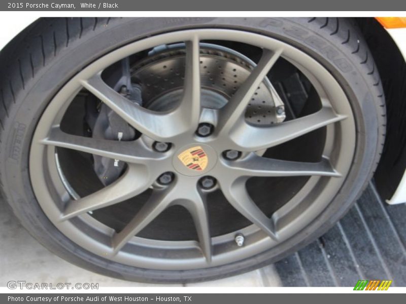 White / Black 2015 Porsche Cayman