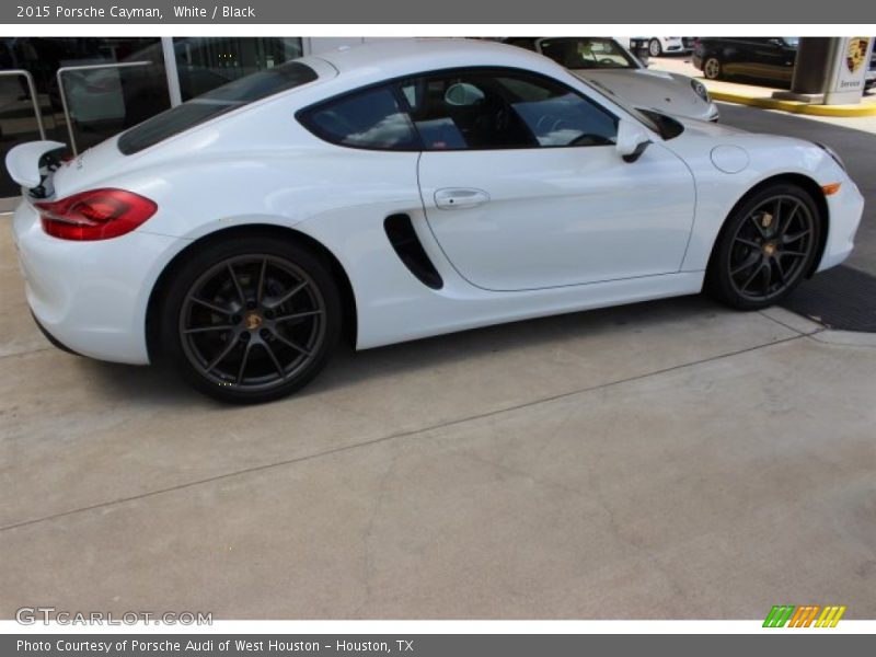 White / Black 2015 Porsche Cayman