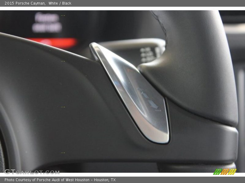 White / Black 2015 Porsche Cayman