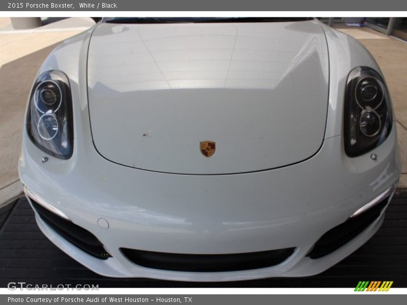 White / Black 2015 Porsche Boxster