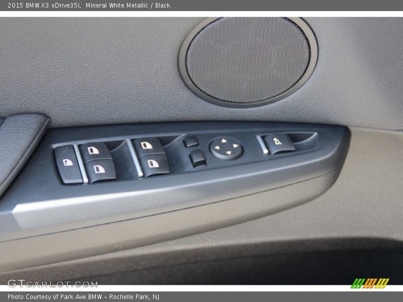 Mineral White Metallic / Black 2015 BMW X3 xDrive35i