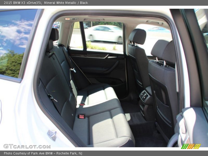 Mineral White Metallic / Black 2015 BMW X3 xDrive35i