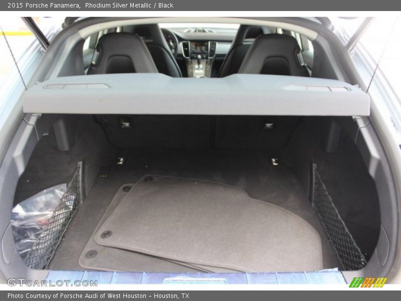 Rhodium Silver Metallic / Black 2015 Porsche Panamera