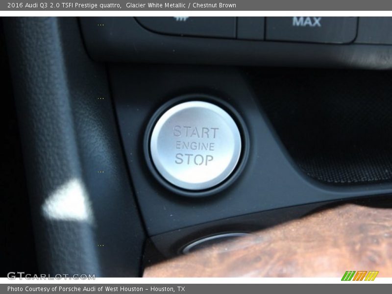 Glacier White Metallic / Chestnut Brown 2016 Audi Q3 2.0 TSFI Prestige quattro
