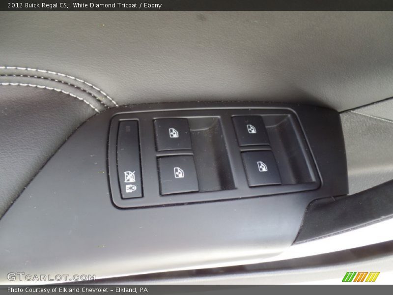 White Diamond Tricoat / Ebony 2012 Buick Regal GS