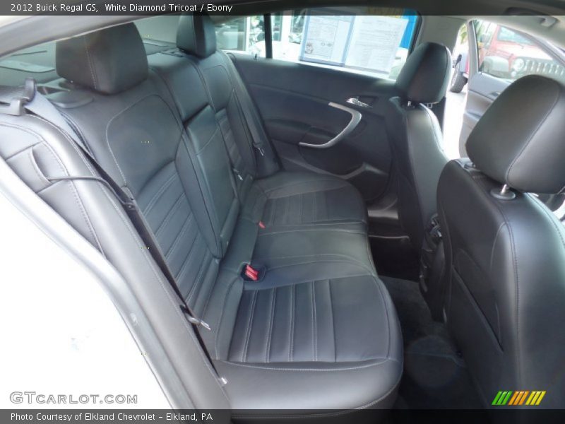 White Diamond Tricoat / Ebony 2012 Buick Regal GS