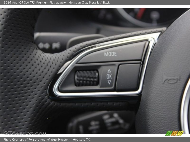 Monsoon Gray Metallic / Black 2016 Audi Q5 3.0 TFSI Premium Plus quattro