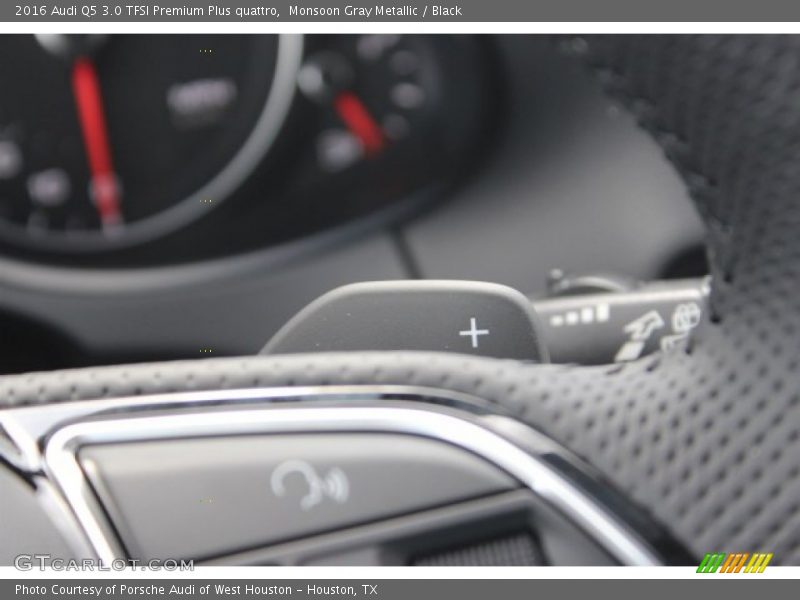 Monsoon Gray Metallic / Black 2016 Audi Q5 3.0 TFSI Premium Plus quattro