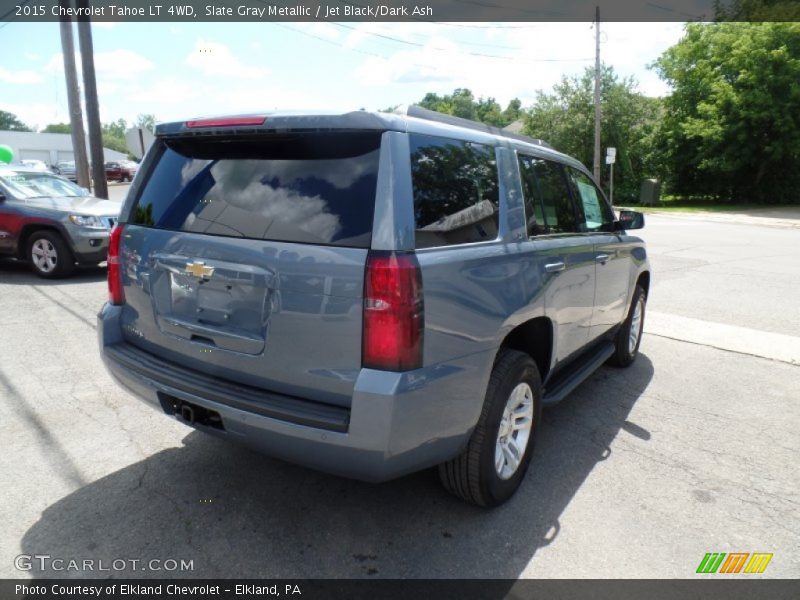 Slate Gray Metallic / Jet Black/Dark Ash 2015 Chevrolet Tahoe LT 4WD