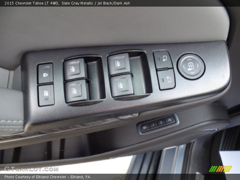 Slate Gray Metallic / Jet Black/Dark Ash 2015 Chevrolet Tahoe LT 4WD