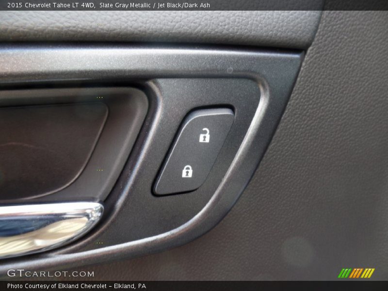 Slate Gray Metallic / Jet Black/Dark Ash 2015 Chevrolet Tahoe LT 4WD