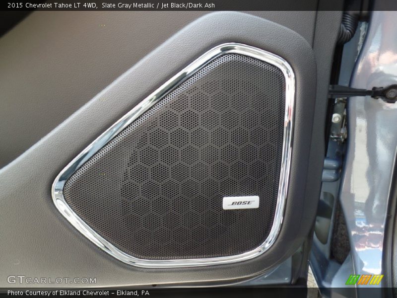 Slate Gray Metallic / Jet Black/Dark Ash 2015 Chevrolet Tahoe LT 4WD