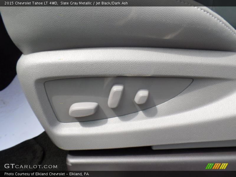Slate Gray Metallic / Jet Black/Dark Ash 2015 Chevrolet Tahoe LT 4WD