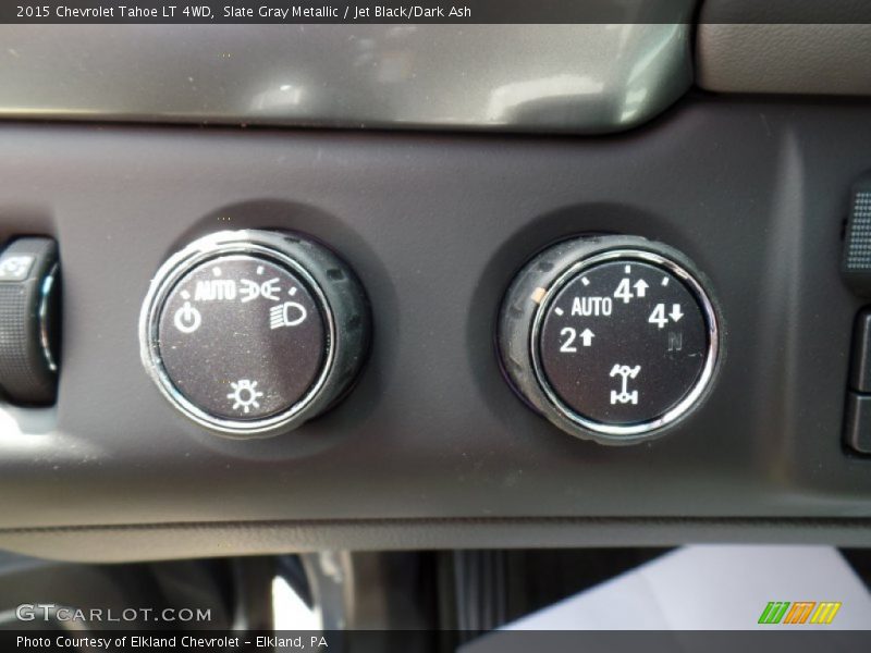 Slate Gray Metallic / Jet Black/Dark Ash 2015 Chevrolet Tahoe LT 4WD