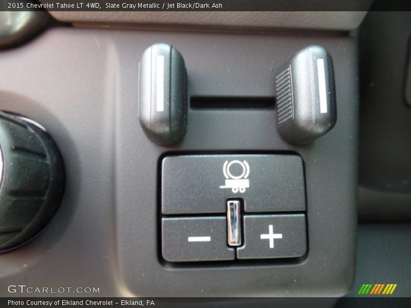 Slate Gray Metallic / Jet Black/Dark Ash 2015 Chevrolet Tahoe LT 4WD