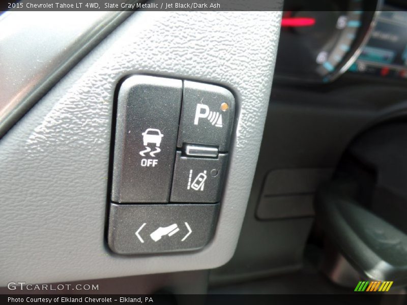 Slate Gray Metallic / Jet Black/Dark Ash 2015 Chevrolet Tahoe LT 4WD