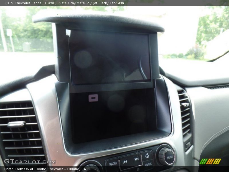 Slate Gray Metallic / Jet Black/Dark Ash 2015 Chevrolet Tahoe LT 4WD