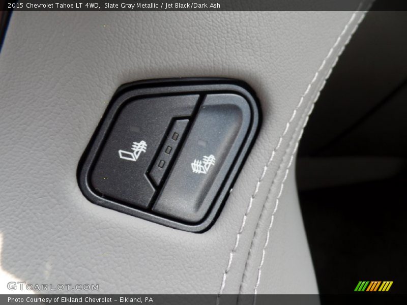 Slate Gray Metallic / Jet Black/Dark Ash 2015 Chevrolet Tahoe LT 4WD