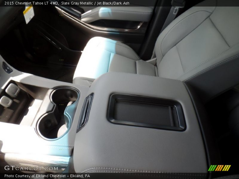 Slate Gray Metallic / Jet Black/Dark Ash 2015 Chevrolet Tahoe LT 4WD