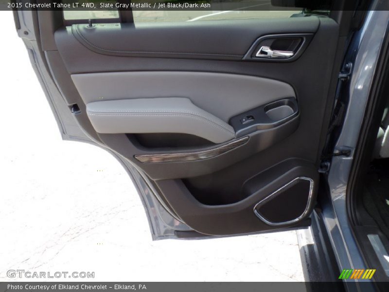 Slate Gray Metallic / Jet Black/Dark Ash 2015 Chevrolet Tahoe LT 4WD