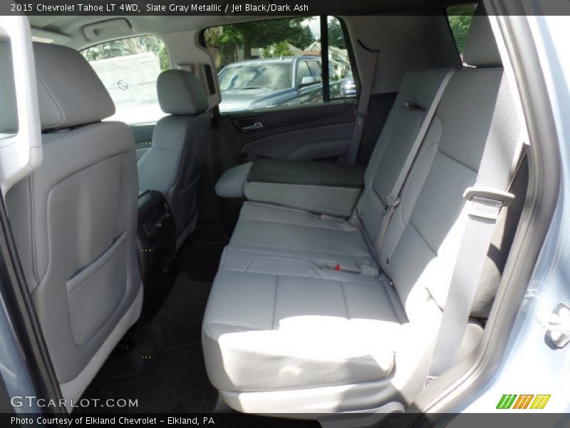 Slate Gray Metallic / Jet Black/Dark Ash 2015 Chevrolet Tahoe LT 4WD