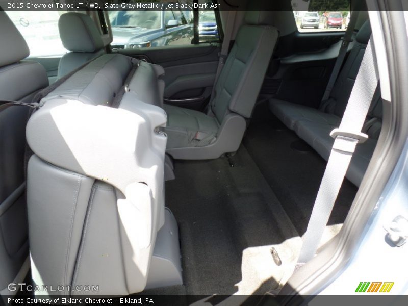 Slate Gray Metallic / Jet Black/Dark Ash 2015 Chevrolet Tahoe LT 4WD
