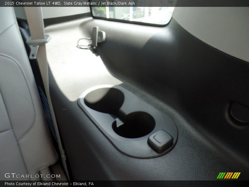 Slate Gray Metallic / Jet Black/Dark Ash 2015 Chevrolet Tahoe LT 4WD