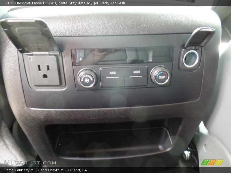 Slate Gray Metallic / Jet Black/Dark Ash 2015 Chevrolet Tahoe LT 4WD