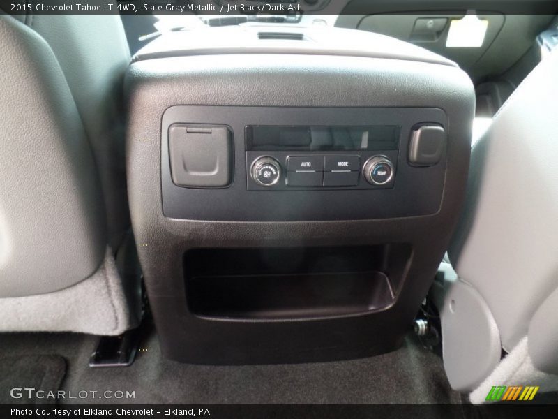 Slate Gray Metallic / Jet Black/Dark Ash 2015 Chevrolet Tahoe LT 4WD